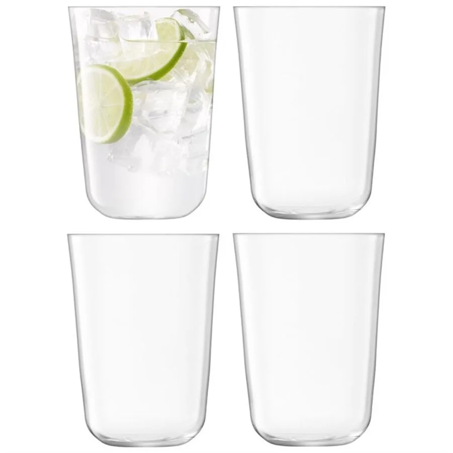 LSA International Trinkgläser-Set LSA Transparent Glas 12.5 cm