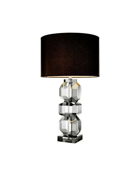 Mornington Table Lamp Smoke Crystal