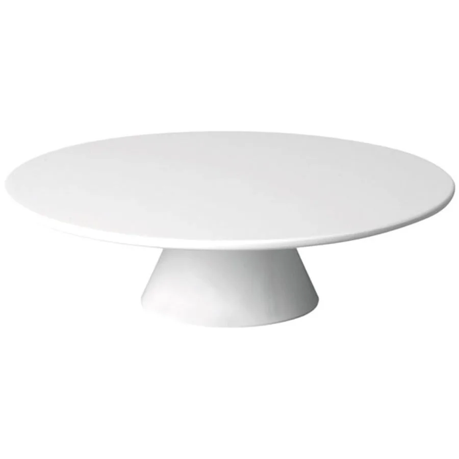 APS Servierplatte Casual weiss Melamin beschichtete Spanplatte Rund B 31 cm