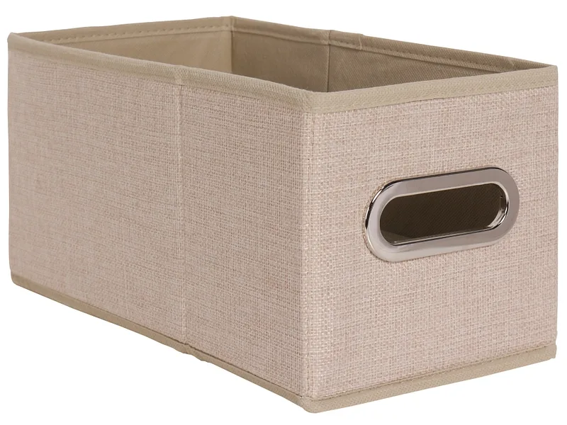 Aufbewahrungskorb MARIE beige 31x15x15cm