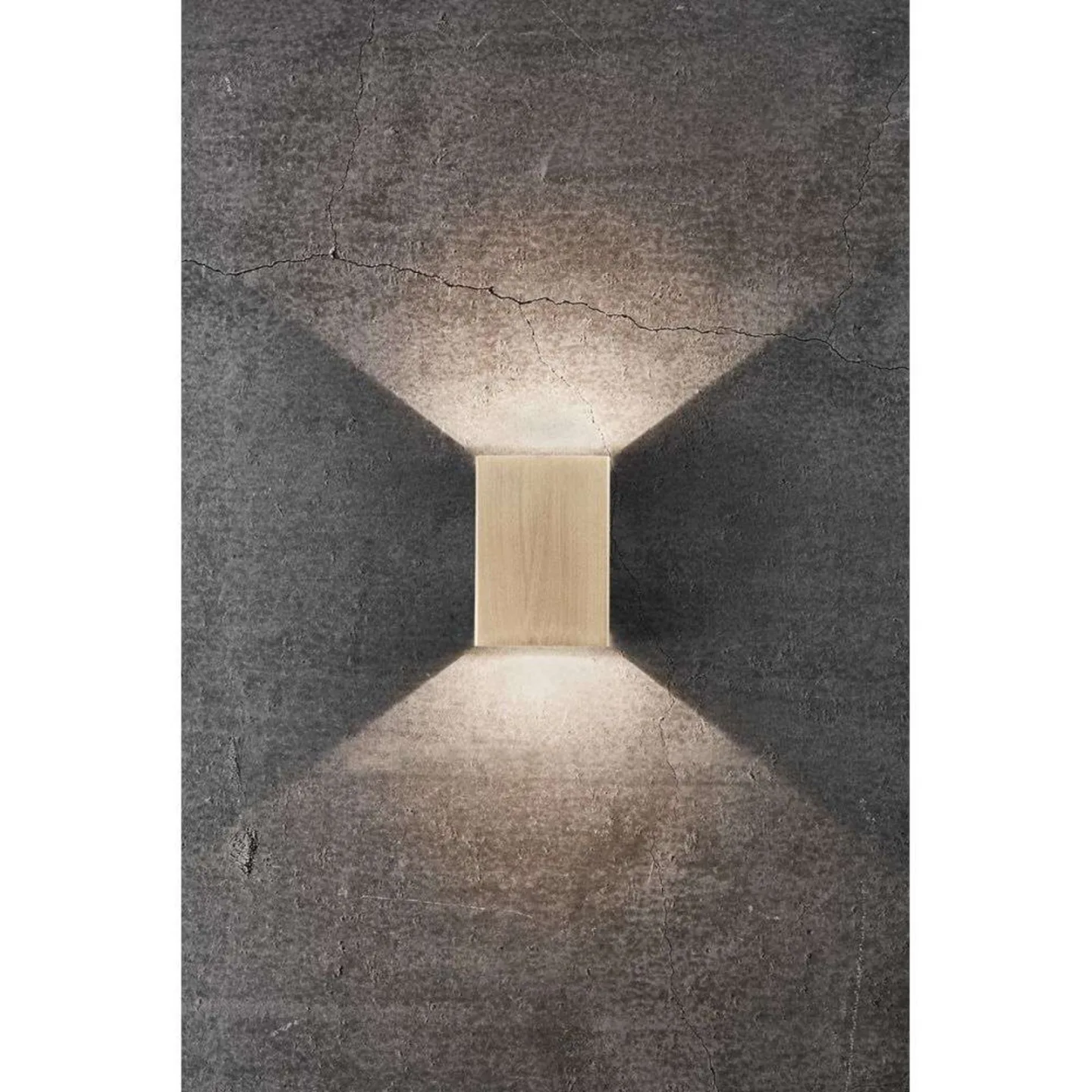 Fold 10 LED Wandleuchte Brass - Nordlux - Wohnzimmer - Aluminium