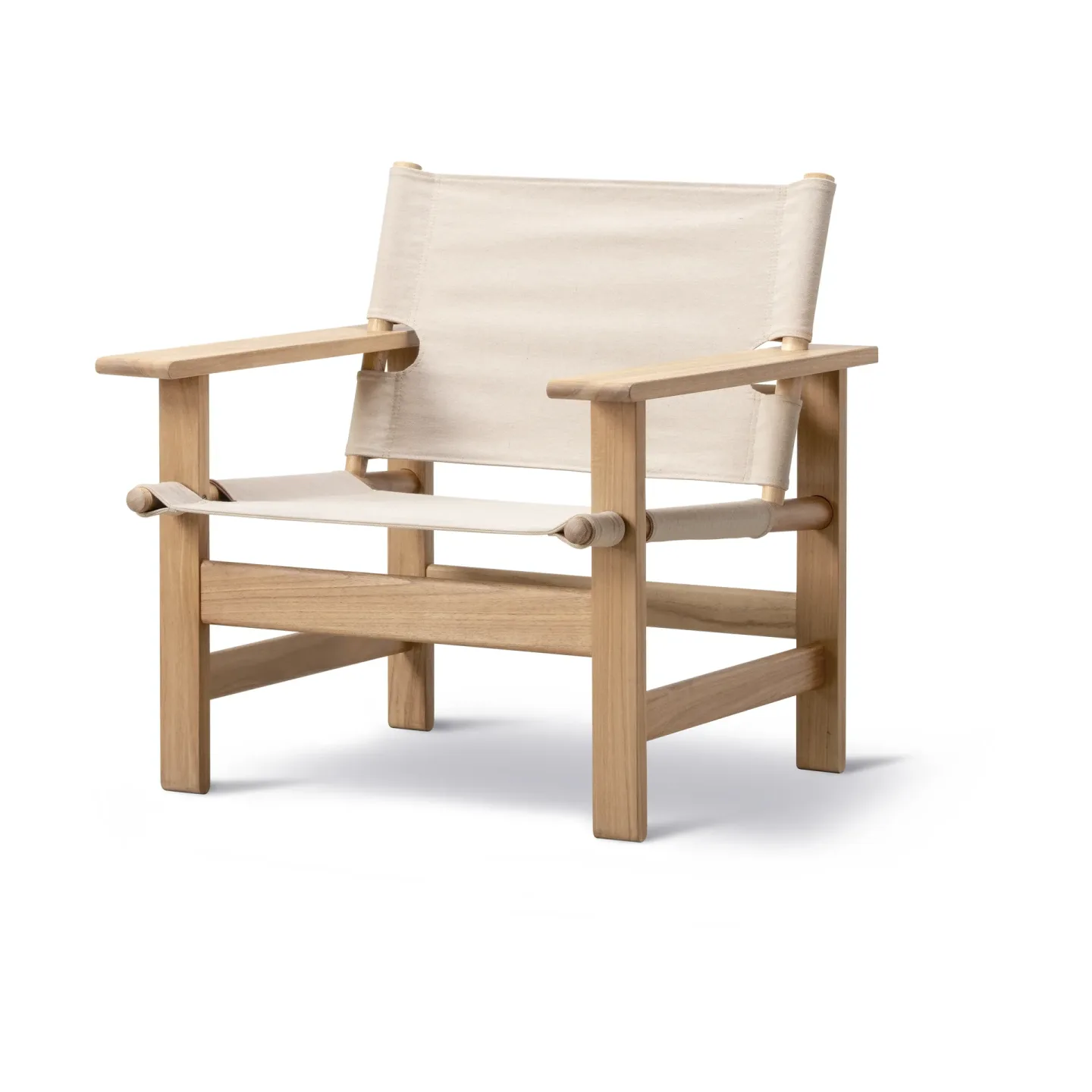 Fredericia Furniture The Canvas Chair outdoor fåtölj Teak-performance canvas
