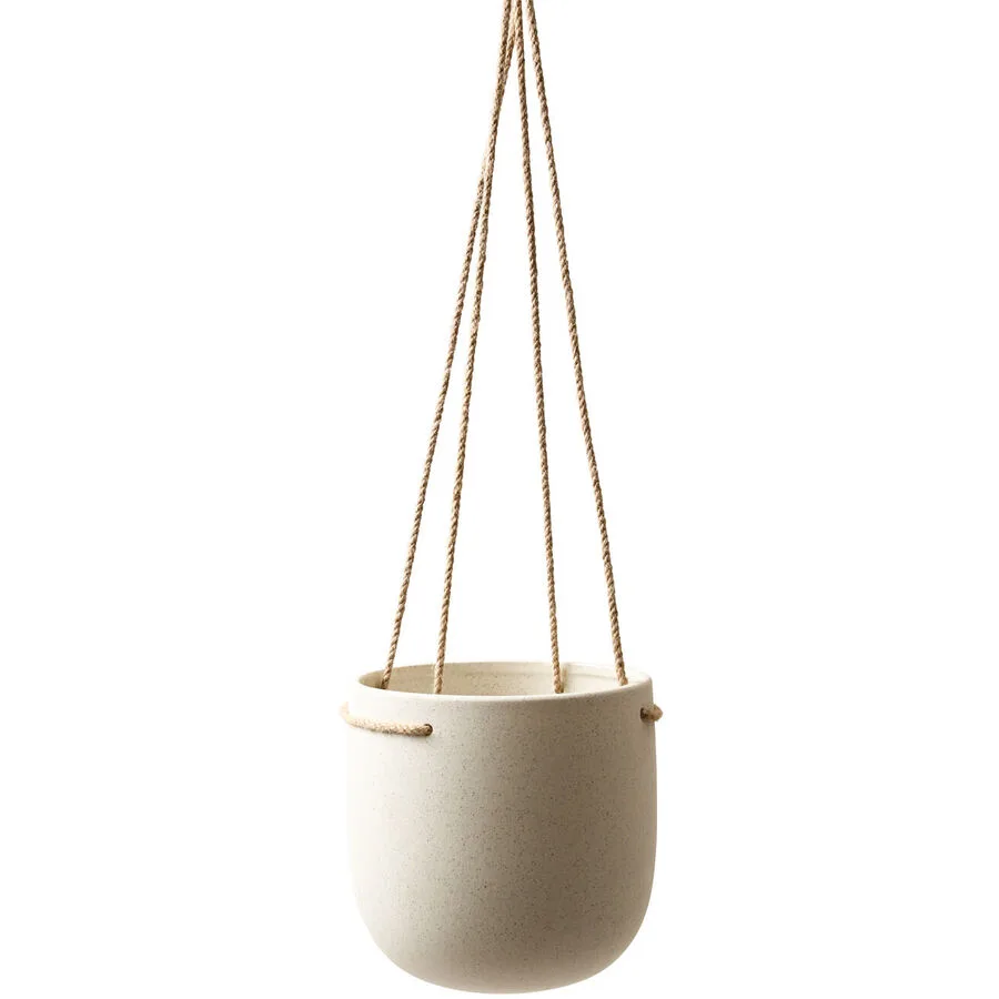 Dekoration Natural & Feminine Glamour Beige Steingut 18 cm - Farbe: creme
