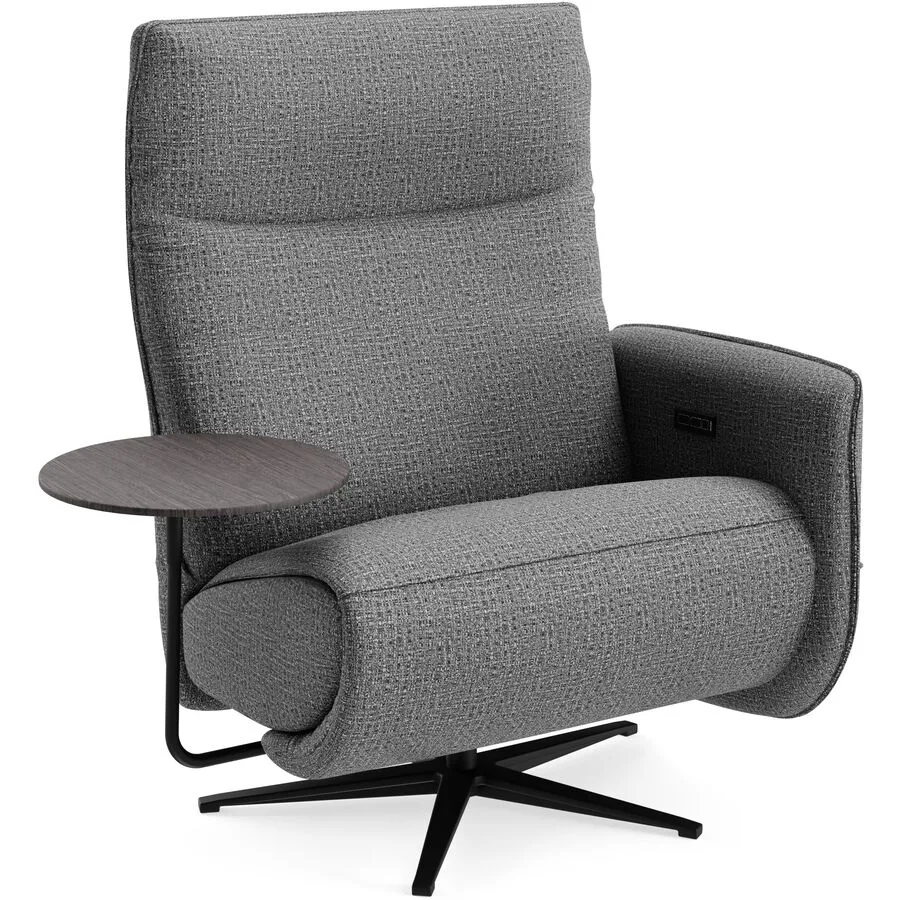 Relaxsessel Lidja Grau Stoff 122 cm 170 cm - Möbel Konfigurator: Traummöbel individuell zusammenstellen
