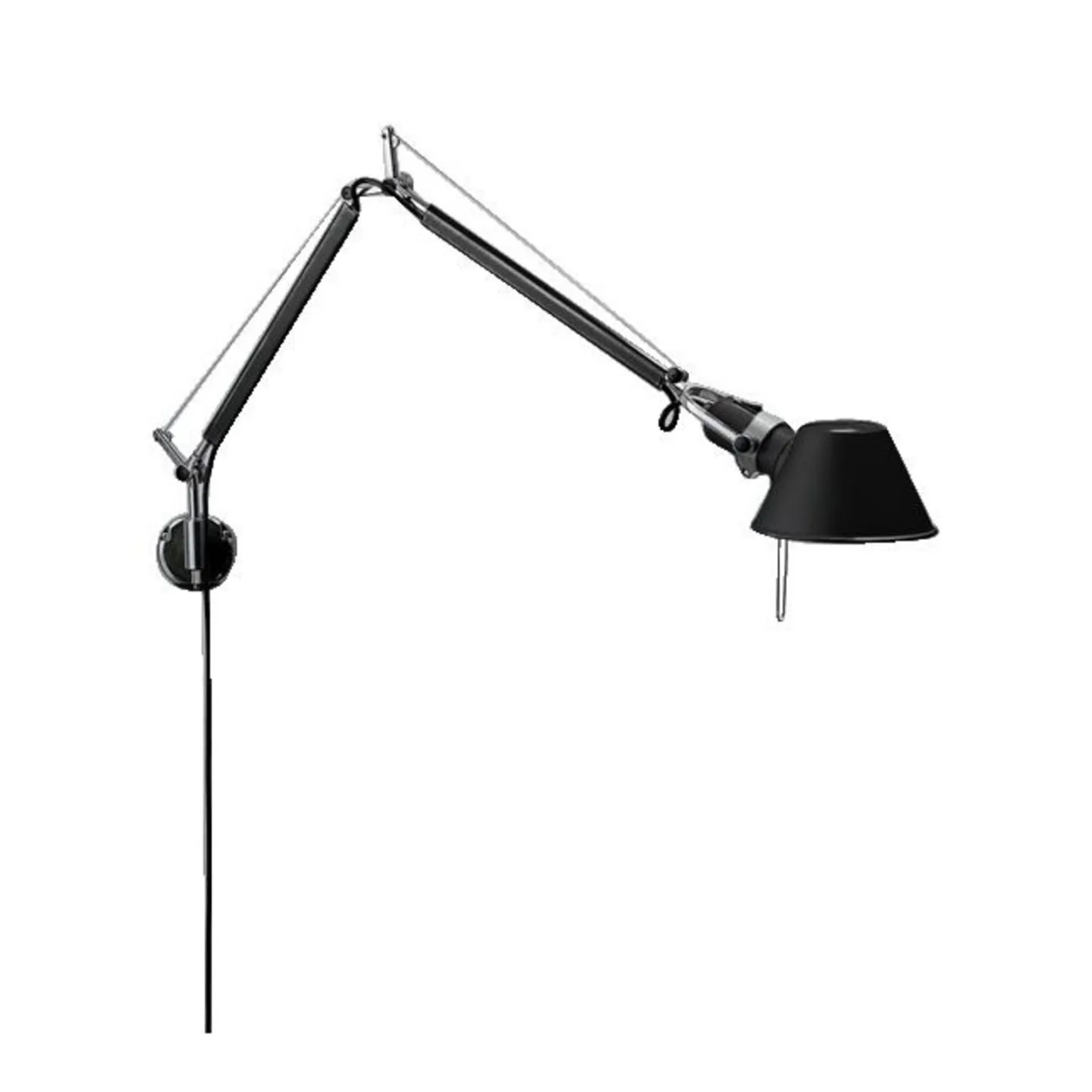 Tolomeo MINI Parete Wandleuchte Schwarz - Artemide - Arbeitszimmer / Büro - Design - Aluminium