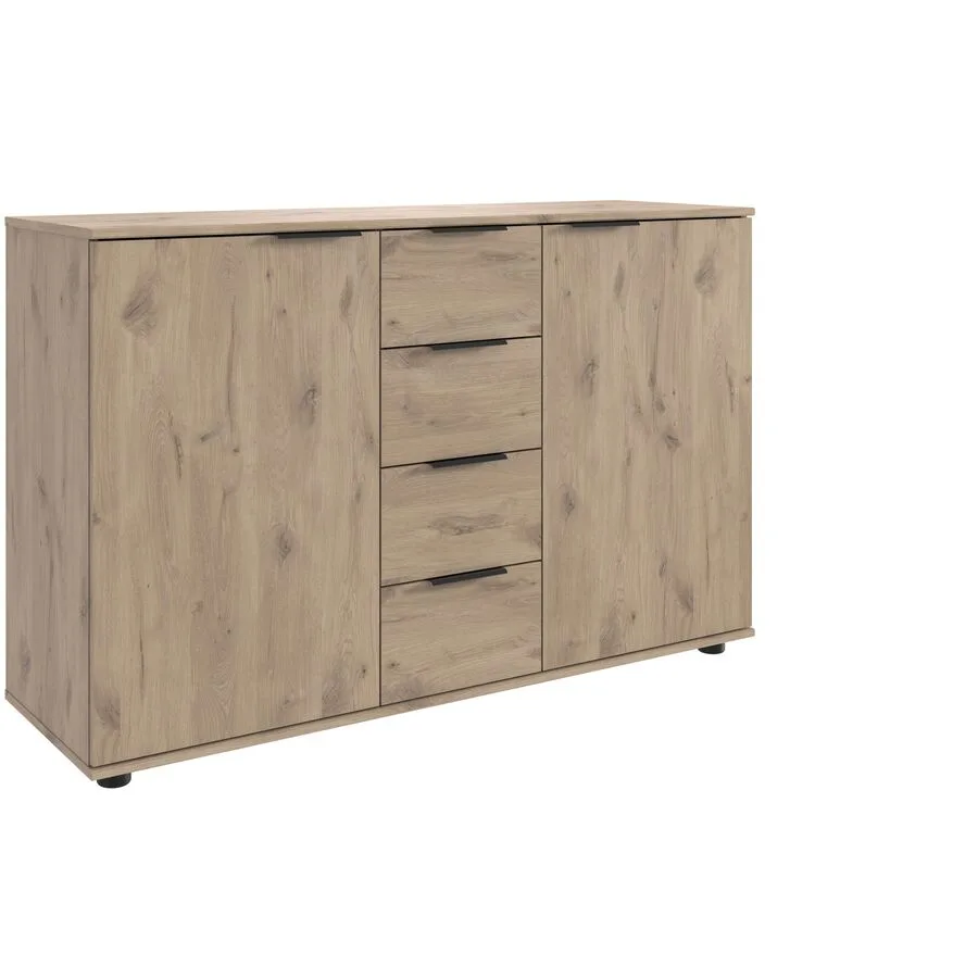 Kommode Metaa Eiche Nachbildung Holzwerkstoff B 130 H 83 cm