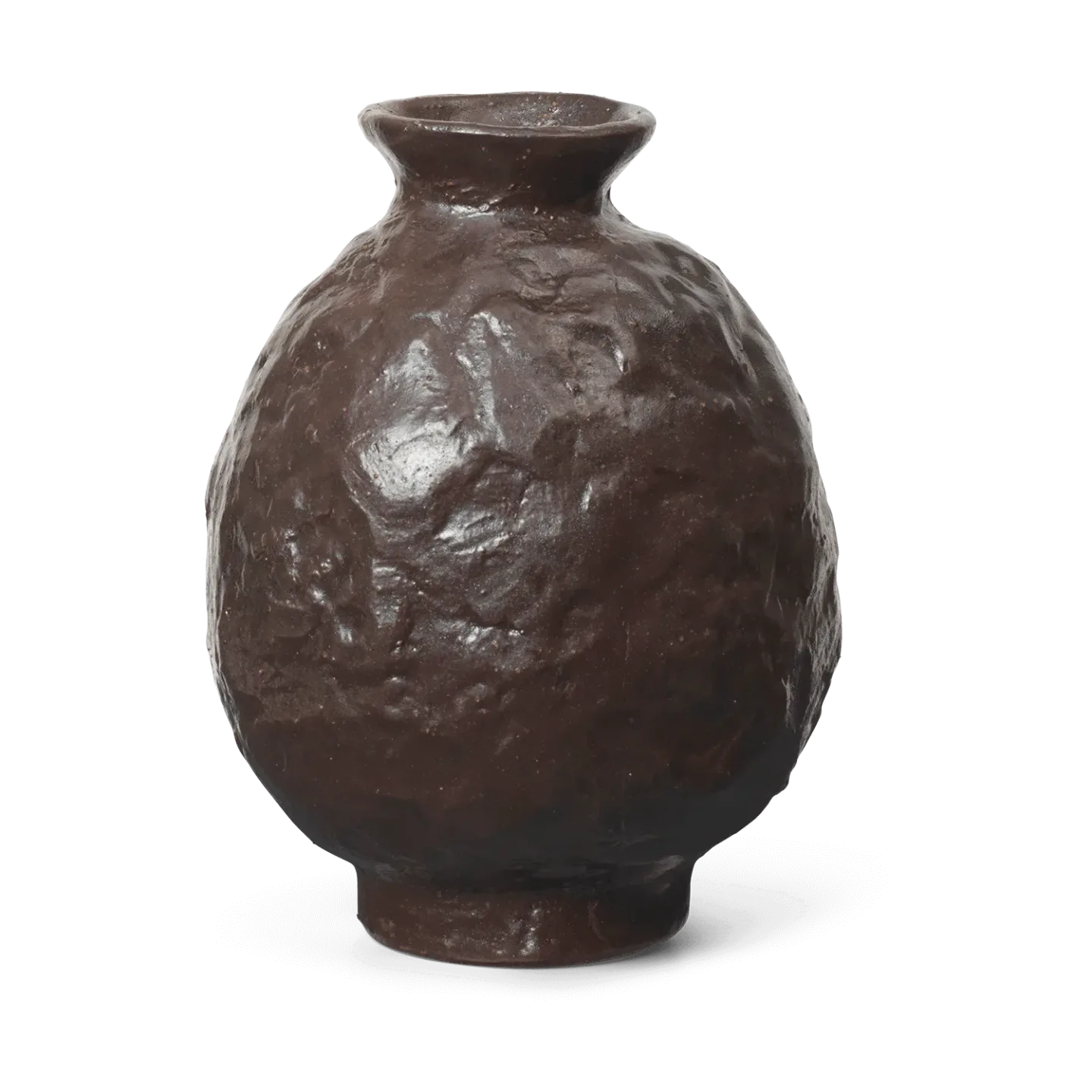 Ferm Living Doro Vase 16 cm Coffee
