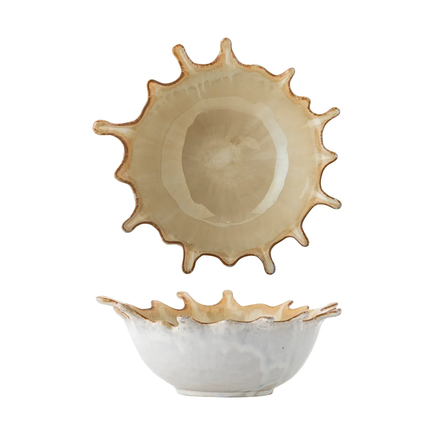 Bloomingville Alcott Schale 24x21 cm Natur