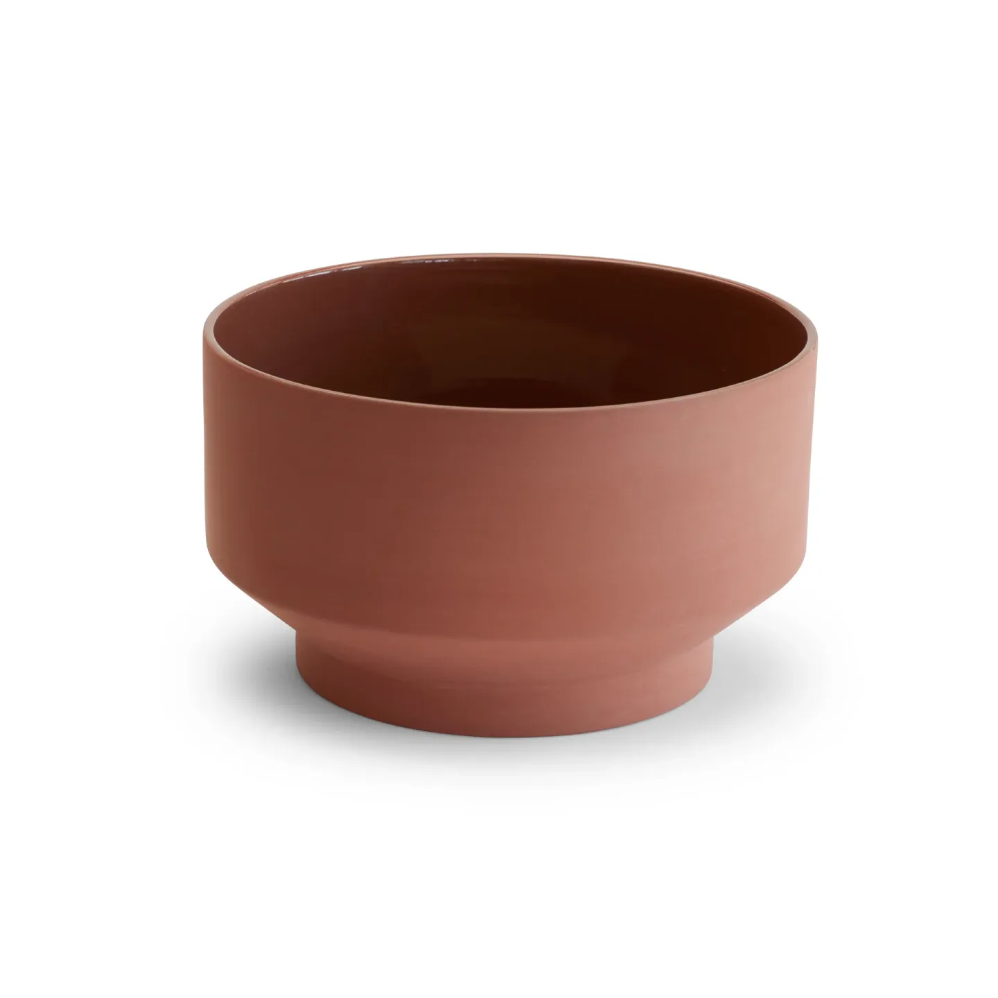 Fritz Hansen Edge skål i terrakotta 22x13 cm