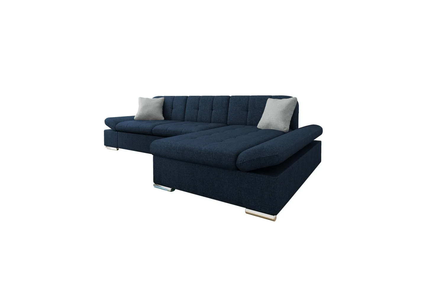 Vananda Soffa med Divan 3-sits - Marinblå