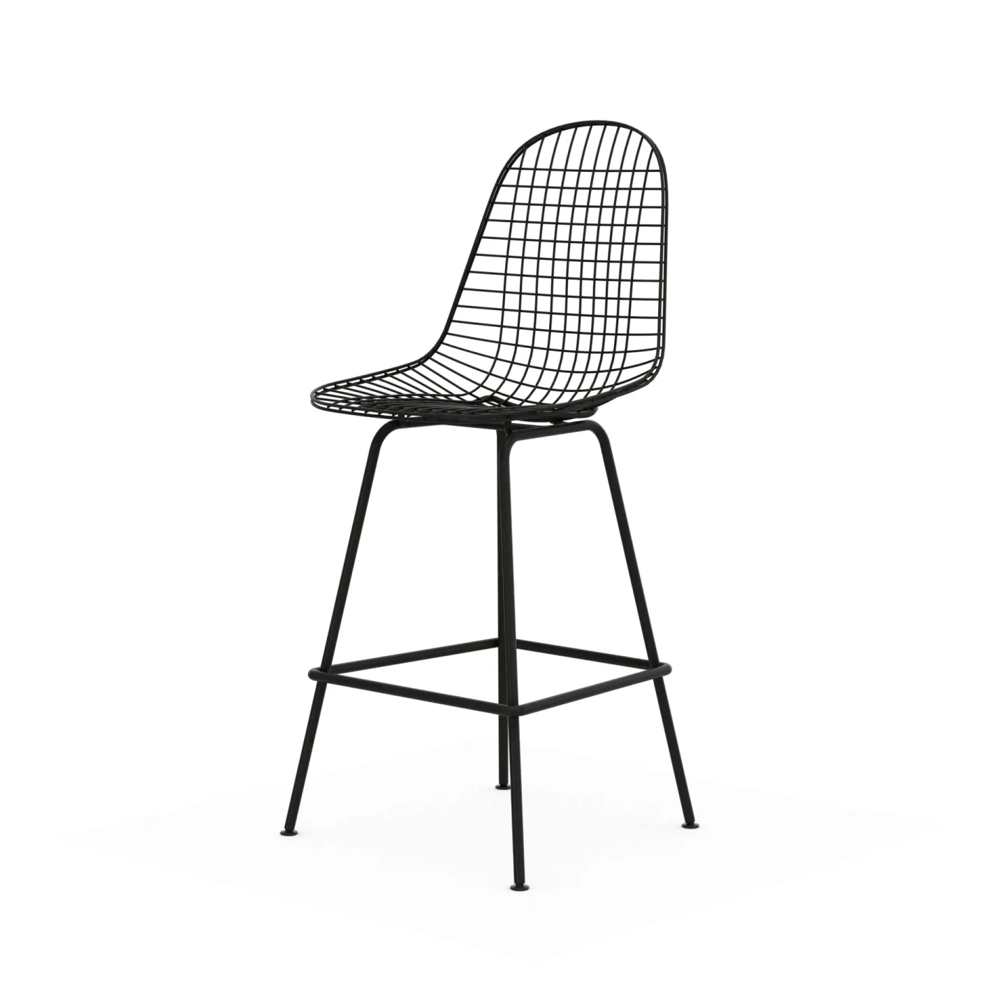 Vitra Wire Stool barpall Medium Black