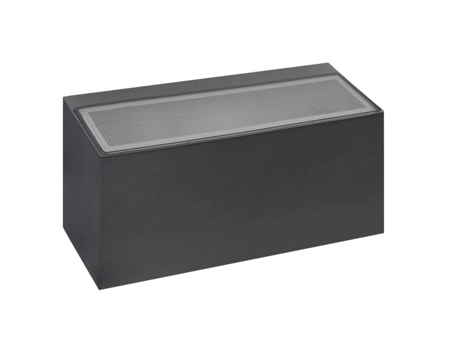 Asker Up/Down Udendørs LED Væglampe L22,5 Grafit - Norlys - Terrasse - Aluminium