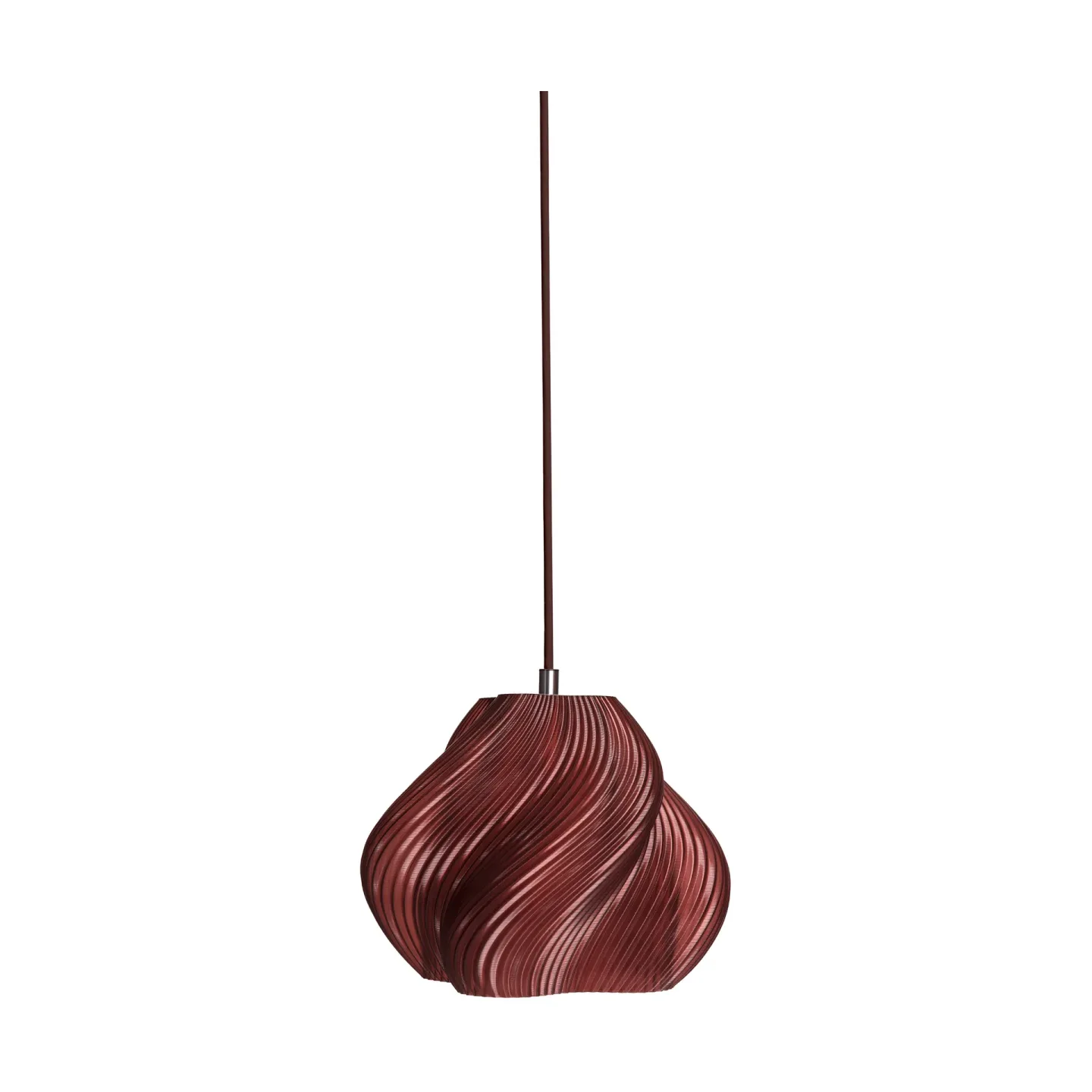 Crème Atelier Soft Serve Pendelleuchte Cherry-chrome, 01, 20 cm