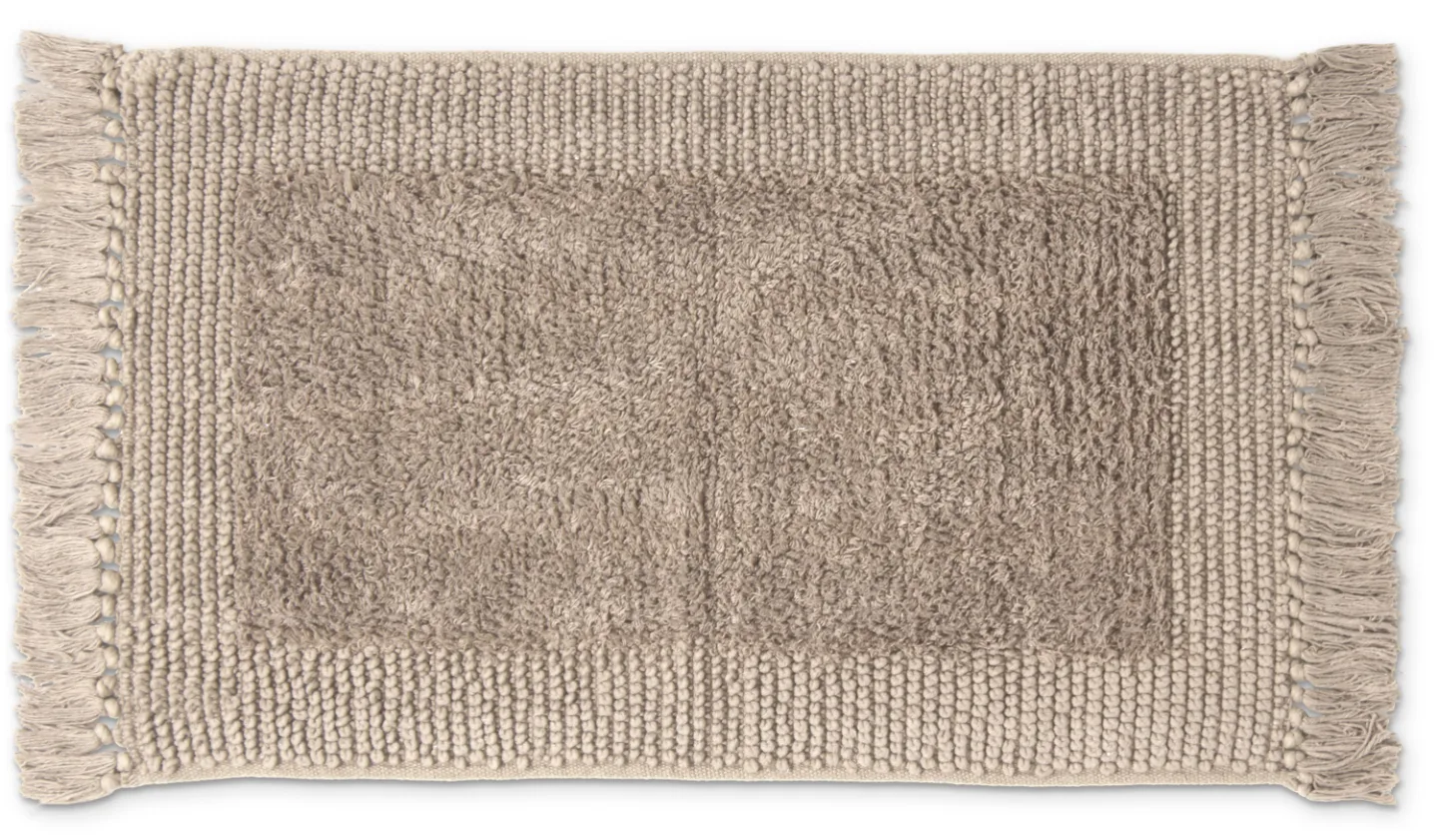 Baderomsmatte - Flynn (beige) (Størrelse: 70 x 120 cm)