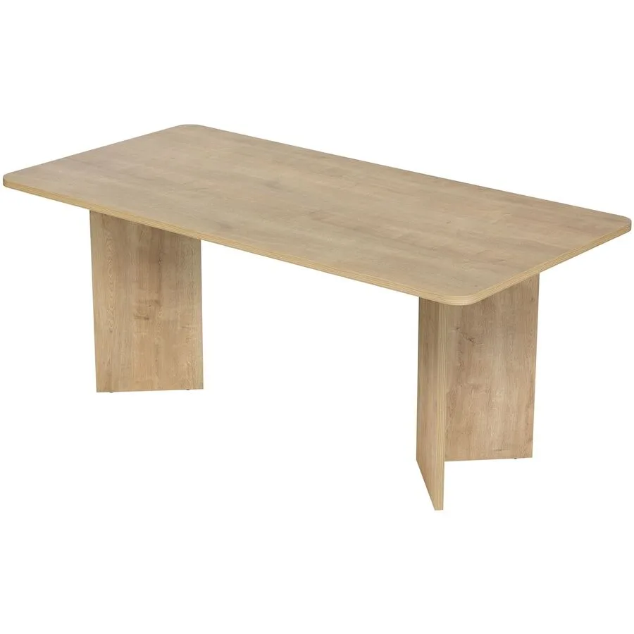 Esstisch Georis Honig Eiche Holzwerkstoff B 180 T 90 cm
