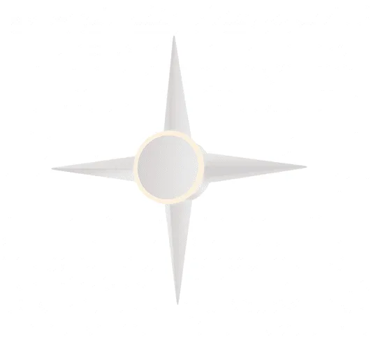 Lampan - Bari 55cm - Vägglampa - Vit