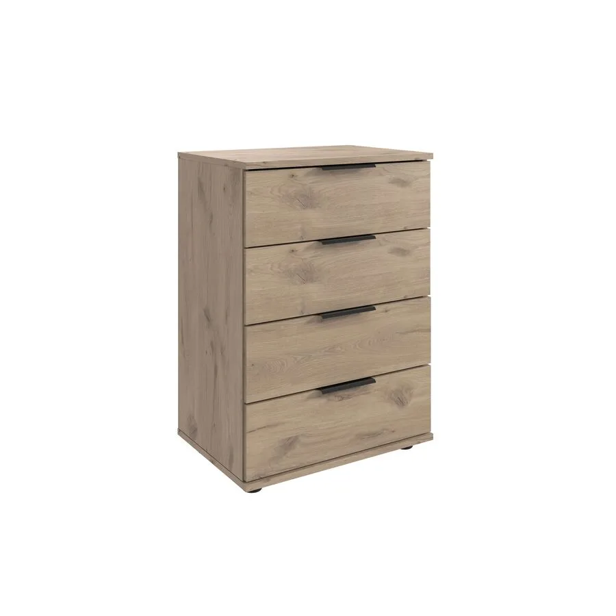 Nachttisch Metaa Eiche Nachbildung Holzwerkstoff B 52 H 74 cm