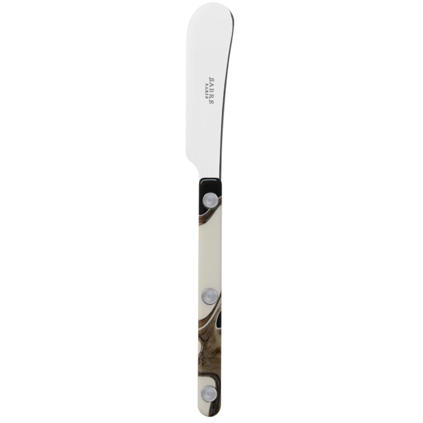 Sabre Paris - Butter Spreader Bistrot Dune Black - Smörknivar - Svart