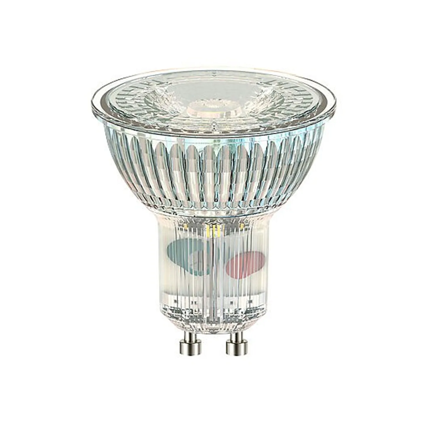 Airam - LED Ljuskälla GU10 2,4W 230lm 2800K Dimbar 2-pack klar - LED-lampor - Transparent