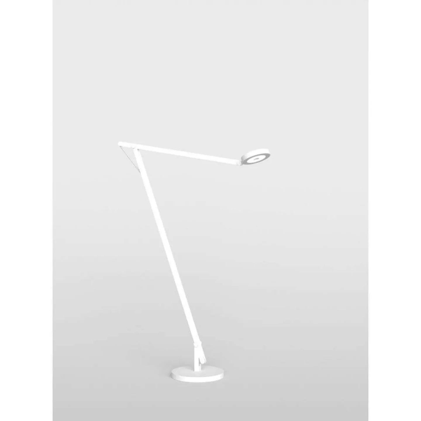 String F1 gulvlampe TW Matt White/Silver - Rotaliana - Stue - Aluminium