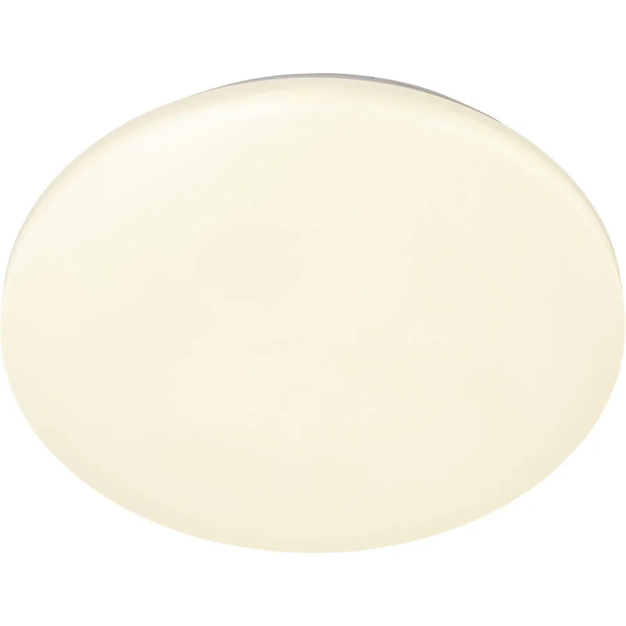Deckenlampe Cervino Weiss Kunststoff/Metall - Material: Metall/Kunststoff - LED - Lichtfarbe: Extra warmweiss - LED Energiesparlampen