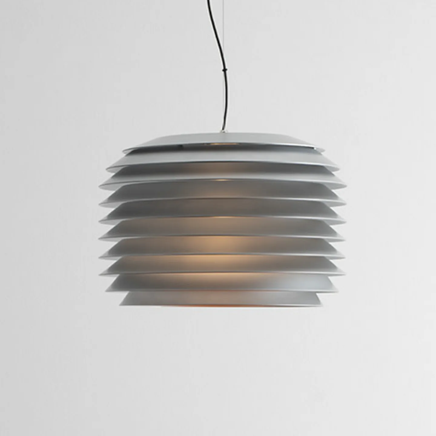 Slicing LED-Hängeleuchte, IP65, Ø 42 cm - Artemide - Design - Metall - Einflammig