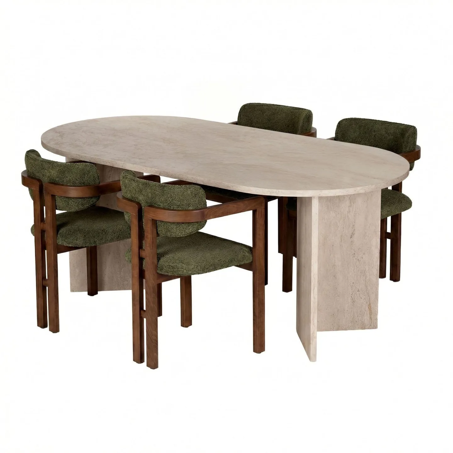 Dano Matgrupp 180 cm med 4 stolar -