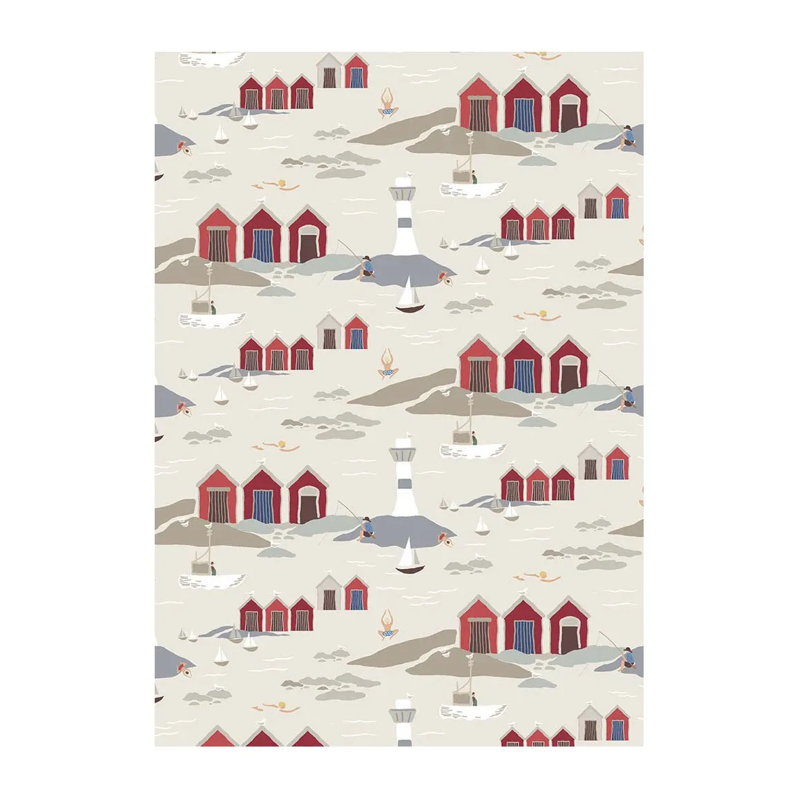 Arvidssons Textil Kust tyg Beige