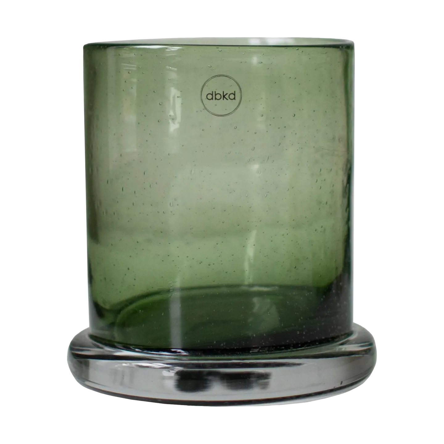 DBKD Bubble ljuslykta Ø14 cm Green
