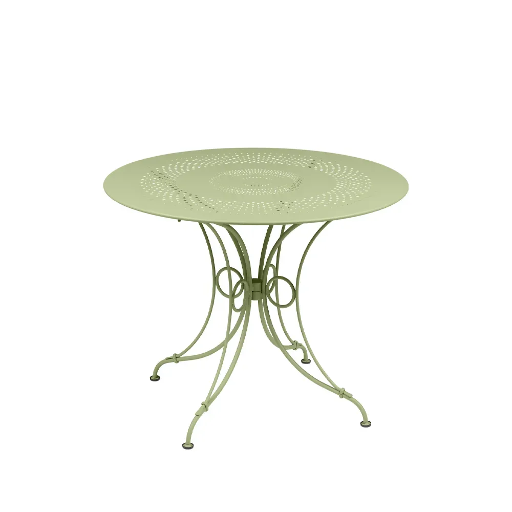 Fermob 1900 bord Ø96 cm Willow green (grön)