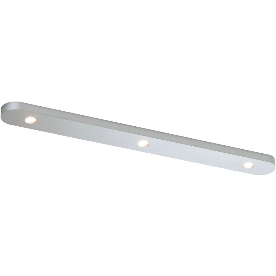 Close 3 LED-Deckenleuchte, aluminium - Bopp - Wohnzimmer - Modern - Metall - Mehrflammig