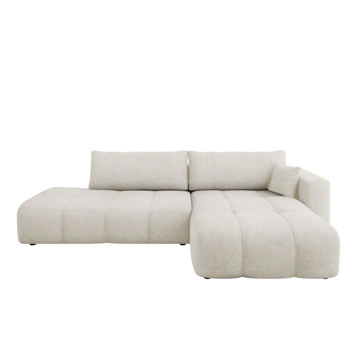 Flo Bäddsoffa med Divan 4-sits - Vit
