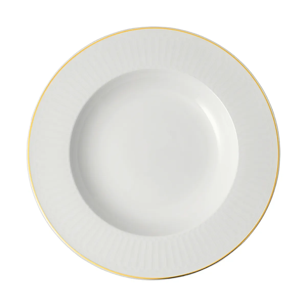 Villeroy & Boch Château Septfontaines tiefer Teller Ø29 x 3,5cm Weiß-gold