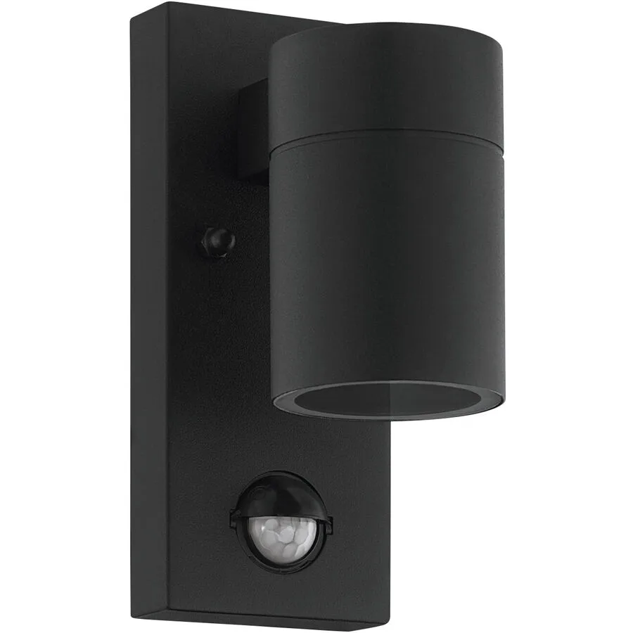 Eglo Wandlampe aussen Riga 5 Schwarz Stahl verzinkt 16.5 cm