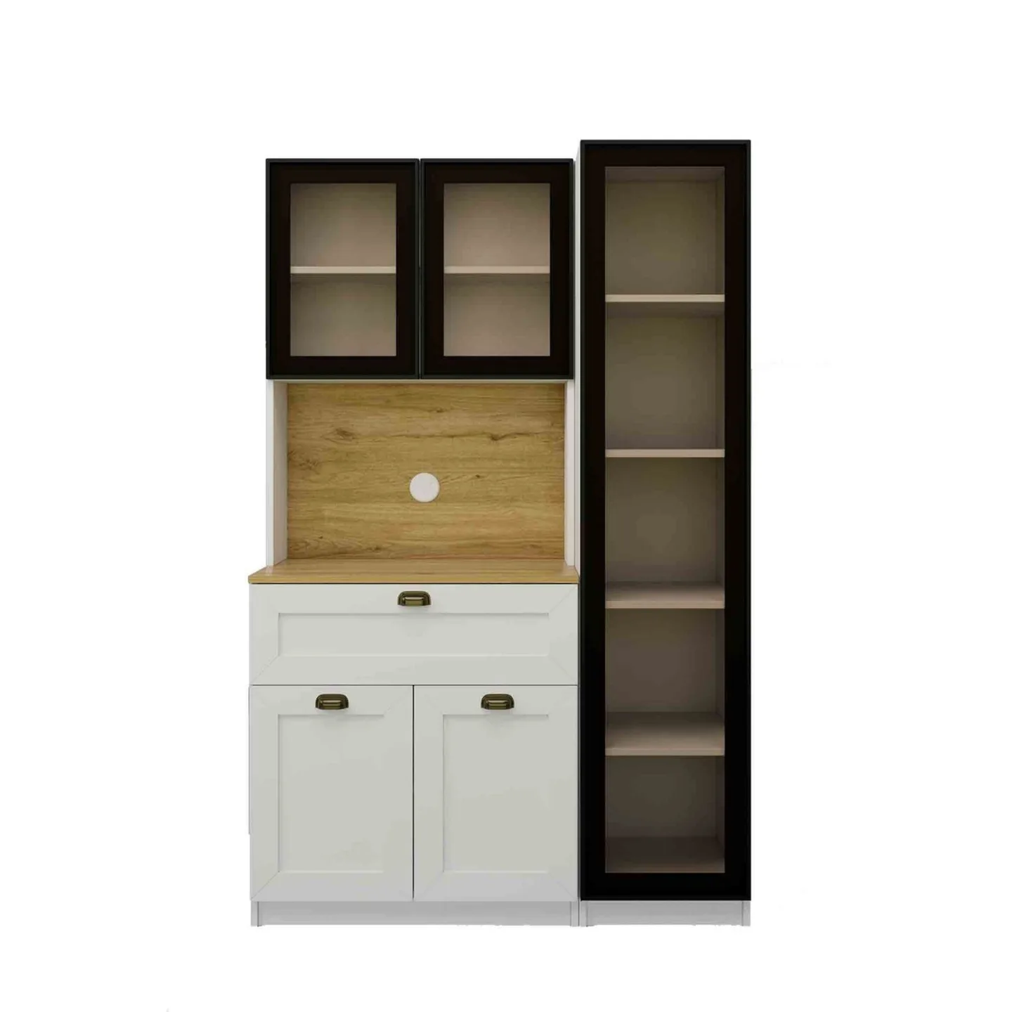 Kuro Kaffestation 120x191,8x44 cm - Vit