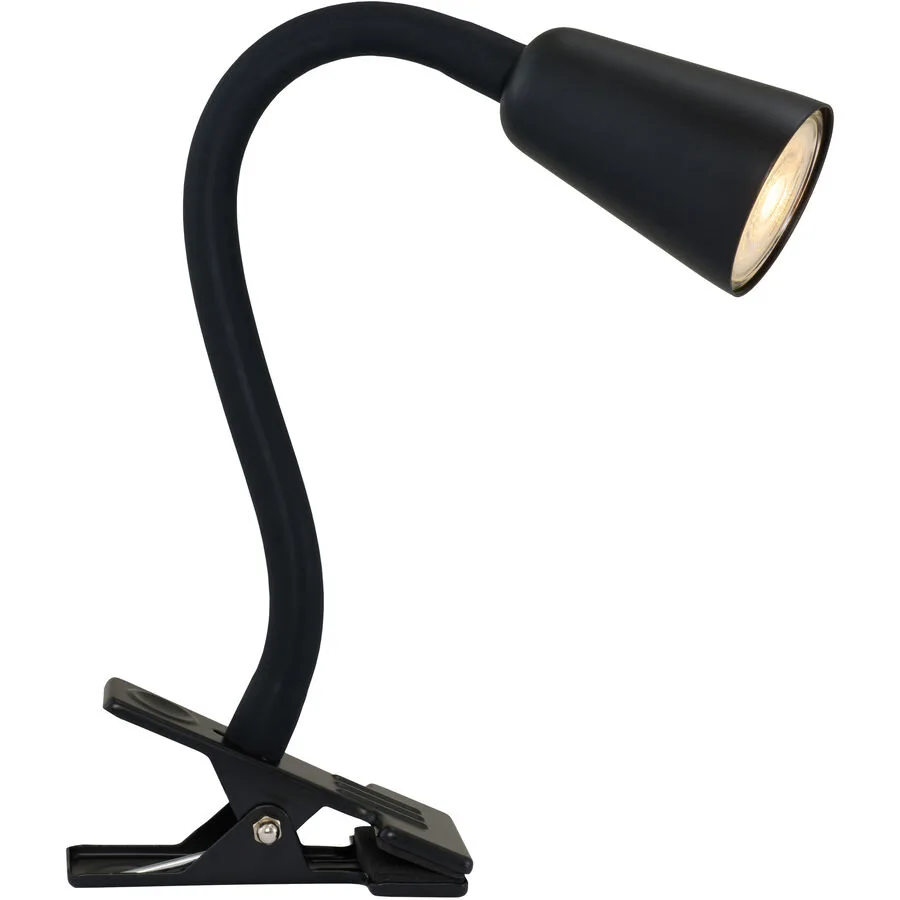 Bürolampe Koko schwarz matt H 24 m