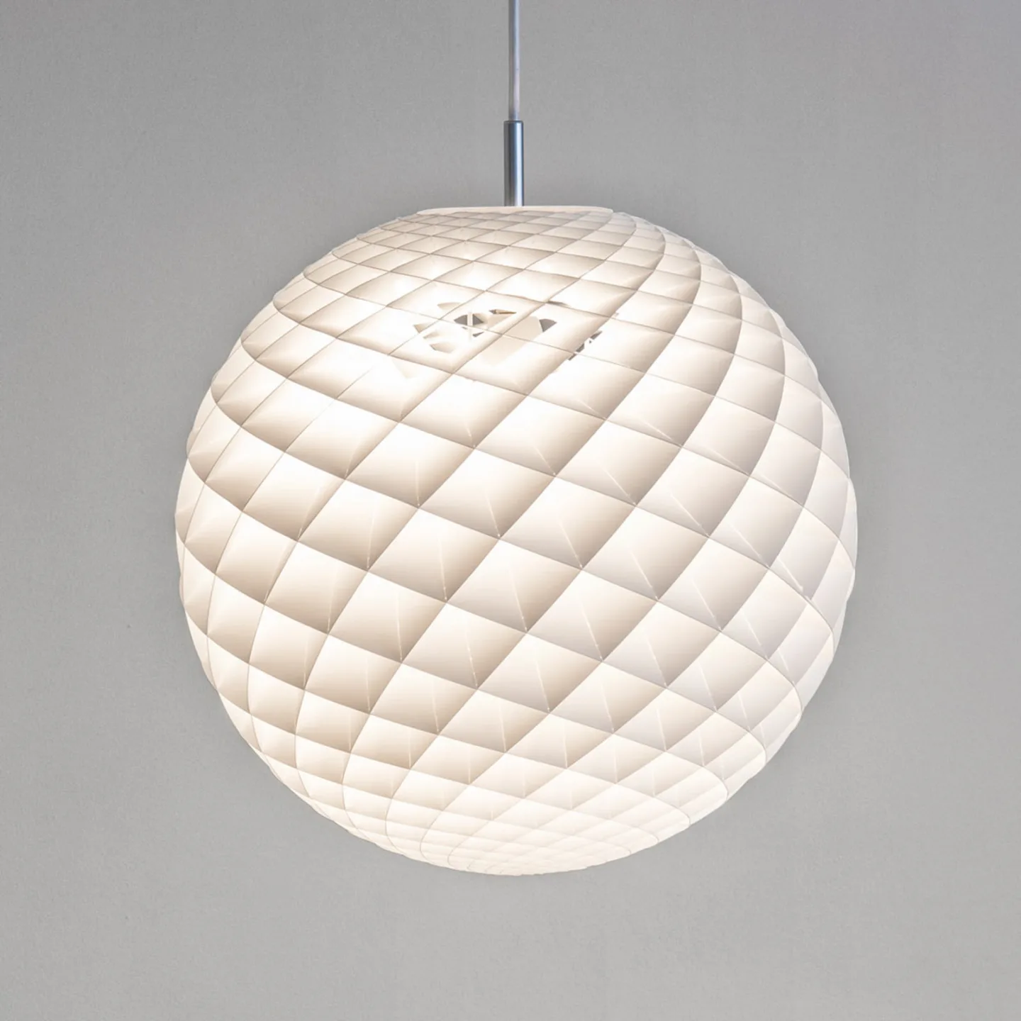Louis Poulsen Patera Pendelleuchte Weiß Ø45 cm