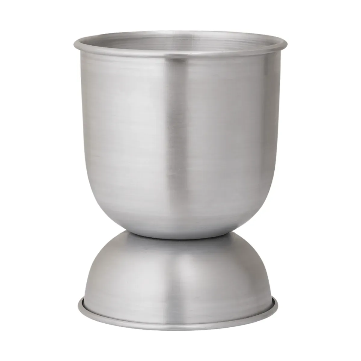 Ferm Living Hourglass kruka extra small Ø21 cm Aluminium