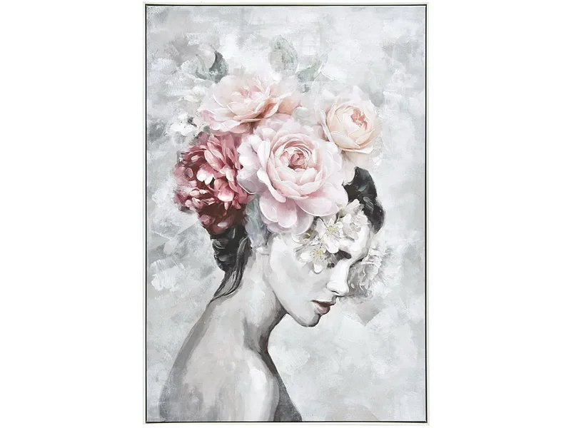 Leinwand handgemalt FRIDA 1 Stück 82.5x122.5x4.5cm
