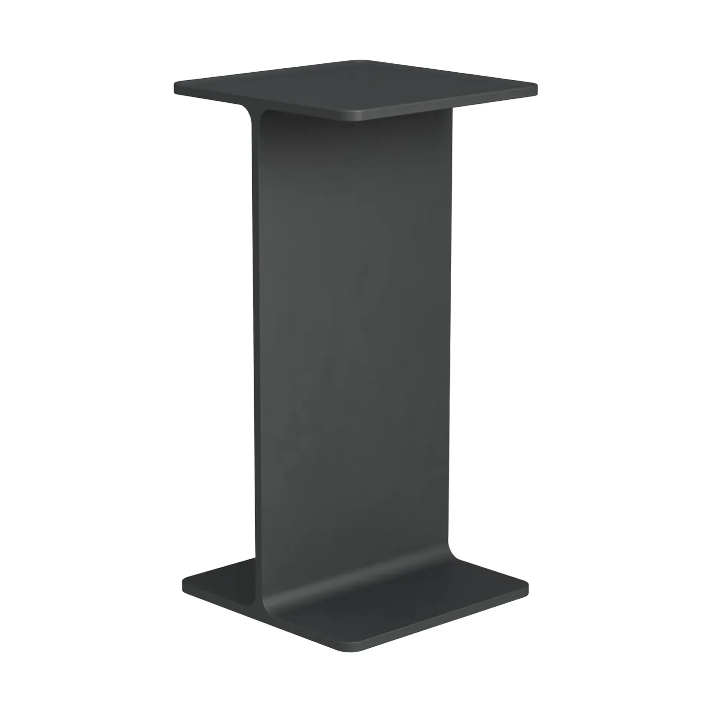 Museum Museum Pedestal Sockel Schwarz, 15x15x30 cm