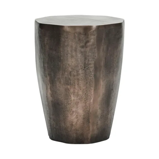 House Doctor Meta Beistelltisch Ø33 cm. Antik Messing