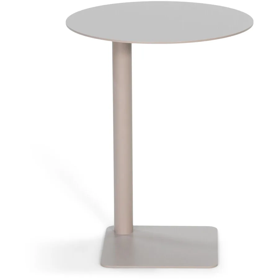 Spinder Design Beistelltisch Hesta taupe Stahl B 40 H 50 cm