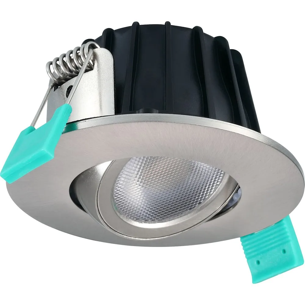 Takspot Obico 68 IP65 530lm 3CCT Dim 360° Borstad krom