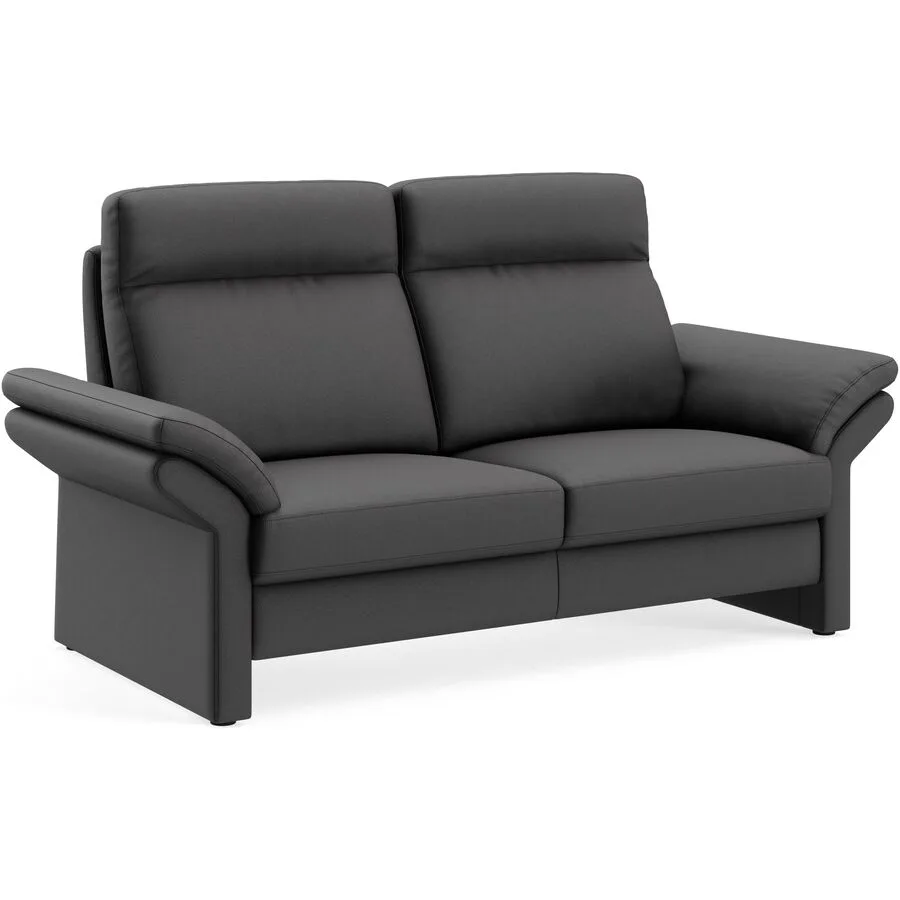 Sofa Albula Ohne Echtleder Mercury black B 182 T 89 cm - Möbel Konfigurator: Traummöbel individuell zusammenstellen