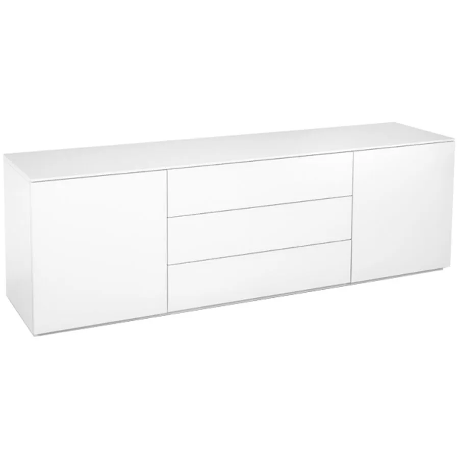 Sideboard Miami Weiss Holzwerkstoff 180 cm 60 cm