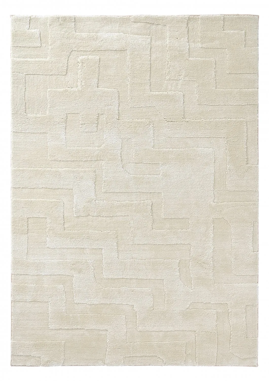 Ryetepper - Tripoli (beige) (Størrelse: 130 x 190 cm)