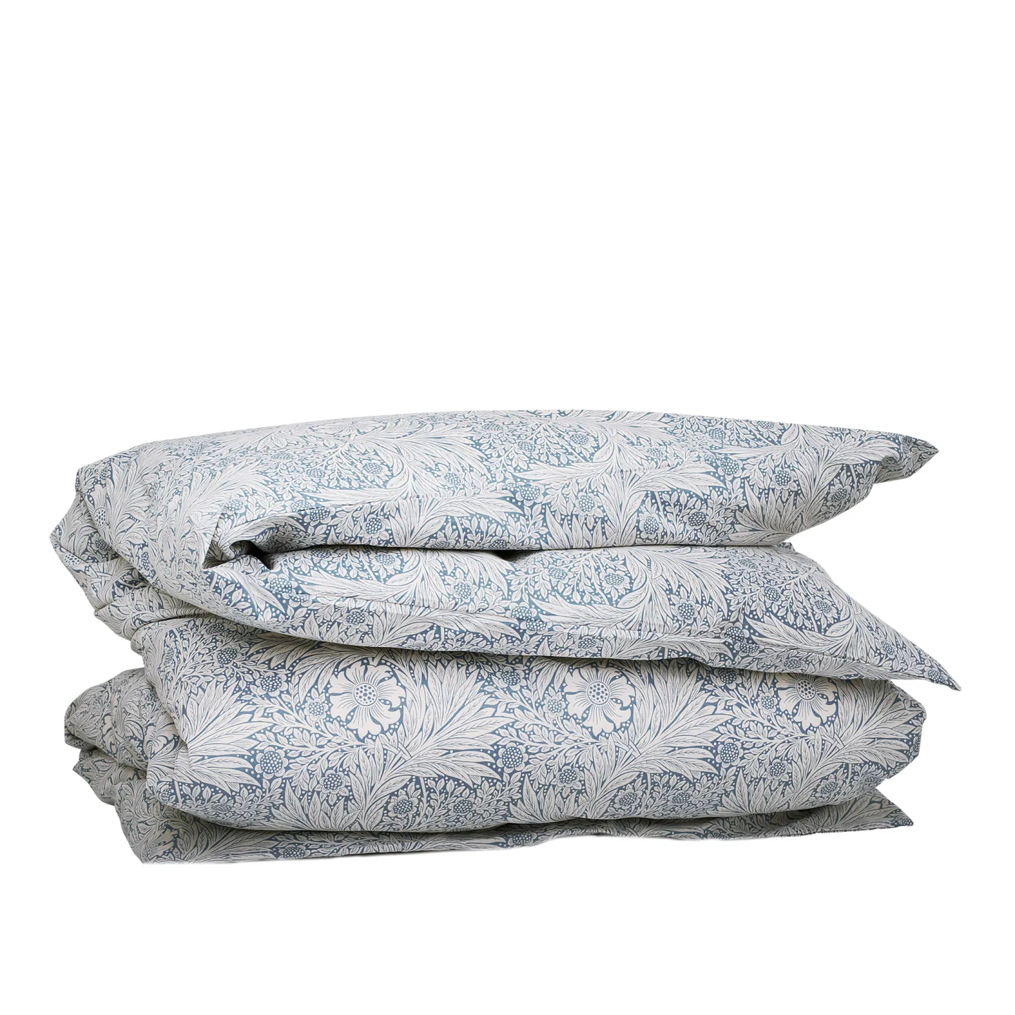Mille Notti - Morris & Co. Marigold Påslakan, Blå, 220x220 - Påslakan - Blå - Bomull