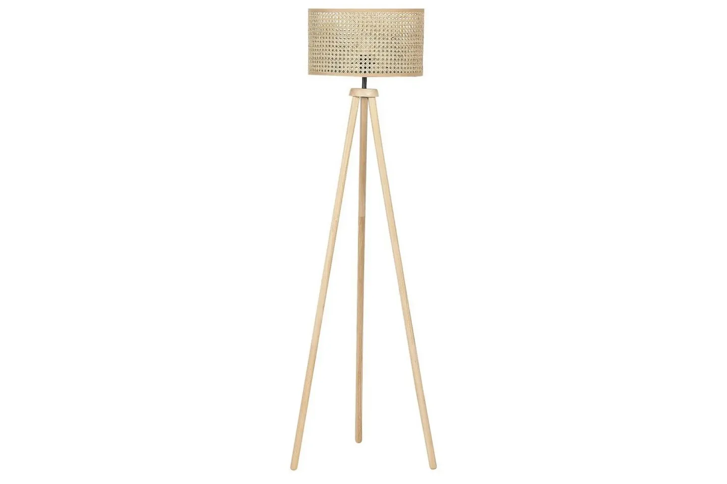 Makronisos Golvlampa 150 cm - Ljus trä