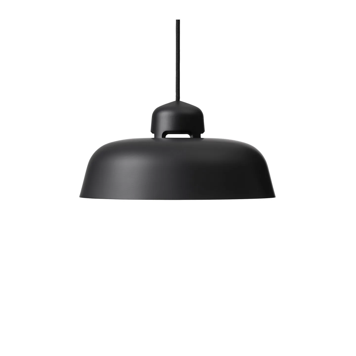 Wastberg+ - Dalston w162s1 Pendellampa, Graphite Black, Liten Skärm, Inkl. Svart LED Enhet, 2700K, Max 9W, Dimbar - Pendellampor - Kim Colin,Sam Hecht - Svart