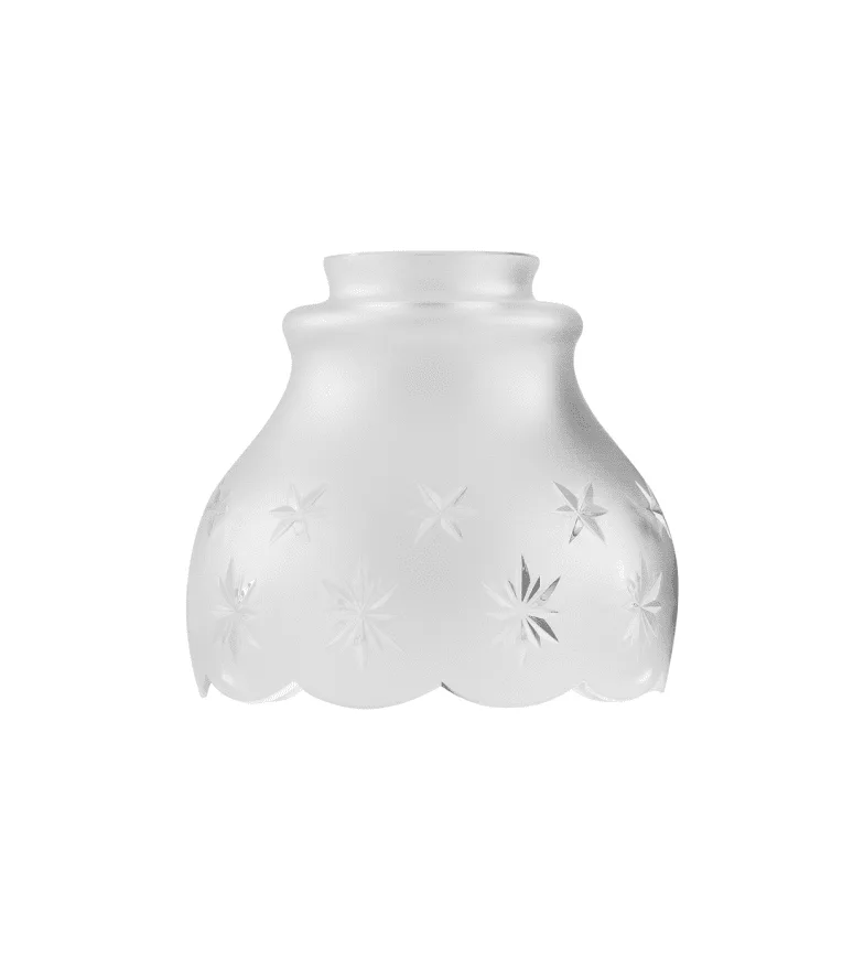 Karlskrona lampfabrik - Slipad klockskärm 60/130 - Tillbehör - Frostat
